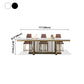 Rectangle Traditional Luxury Dining Table Sintered Stone Table Clearhalo ' dining_table' 'Dining Tables & Seating' 'Dining Tables' 'furn' 'furn_dining_table' 'Furniture' 'furniture_dining_table' 'Kitchen & Dining Furniture' 'kitchen&dining_furn' 'kitchen' 'kitchen_dining_table' 4112196