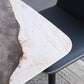 Sintered Stone Modern Rectangle Table Modern Kitchen Table with Double Pedestal in Grey Clearhalo ' dining_table' 'Dining Tables & Seating' 'Dining Tables' 'furn' 'furn_dining_table' 'Furniture' 'furniture_dining_table' 'Kitchen & Dining Furniture' 'kitchen&dining_furn' 'kitchen' 'kitchen_dining_table' 4112202