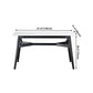 Sintered Stone White Dining Table Minimalist Trestle Base Table for Dining Room Clearhalo ' dining_table' 'Dining Tables & Seating' 'Dining Tables' 'furn' 'furn_dining_table' 'Furniture' 'furniture_dining_table' 'Kitchen & Dining Furniture' 'kitchen&dining_furn' 'kitchen' 'kitchen_dining_table' 4112280