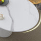 Oval Shape White Tone Table Simplicity Pedestal Table for Dining Room Clearhalo ' dining_table' 'Dining Tables & Seating' 'Dining Tables' 'furn' 'furn_dining_table' 'Furniture' 'furniture_dining_table' 'Kitchen & Dining Furniture' 'kitchen&dining_furn' 'kitchen' 'kitchen_dining_table' 4112311