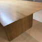 Rectangle Shape Minimalist Dining Table Wood Color Fixed Table with Solid Wood Clearhalo ' dining_table' 'Dining Tables & Seating' 'Dining Tables' 'furn' 'furn_dining_table' 'Furniture' 'furniture_dining_table' 'Kitchen & Dining Furniture' 'kitchen&dining_furn' 'kitchen' 'kitchen_dining_table' 4112322