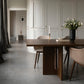 Rectangle Wood Color Dining Table Solid Wood Table Simplicity with Double Pedestal Clearhalo ' dining_table' 'Dining Tables & Seating' 'Dining Tables' 'furn' 'furn_dining_table' 'Furniture' 'furniture_dining_table' 'Kitchen & Dining Furniture' 'kitchen&dining_furn' 'kitchen' 'kitchen_dining_table' 4112348
