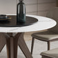 Round Stone Furniture Luxury Style Tripod Base Dining Room Collection with Turntable Clearhalo ' dining_table' 'Dining Tables & Seating' 'Dining Tables' 'furn' 'furn_dining_table' 'Furniture' 'furniture_dining_table' 'Kitchen & Dining Furniture' 'kitchen&dining_furn' 'kitchen' 'kitchen_dining_table' 4112399