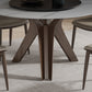 Round Stone Furniture Luxury Style Tripod Base Dining Room Collection with Turntable Clearhalo ' dining_table' 'Dining Tables & Seating' 'Dining Tables' 'furn' 'furn_dining_table' 'Furniture' 'furniture_dining_table' 'Kitchen & Dining Furniture' 'kitchen&dining_furn' 'kitchen' 'kitchen_dining_table' 4112400