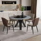 Round Stone Furniture Luxury Style Tripod Base Dining Room Collection with Turntable Clearhalo ' dining_table' 'Dining Tables & Seating' 'Dining Tables' 'furn' 'furn_dining_table' 'Furniture' 'furniture_dining_table' 'Kitchen & Dining Furniture' 'kitchen&dining_furn' 'kitchen' 'kitchen_dining_table' 4112407