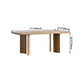 Solid Wood Contemporary Rectangular Table Wood Top Table for Dining Room Clearhalo ' dining_table' 'Dining Tables & Seating' 'Dining Tables' 'furn' 'furn_dining_table' 'Furniture' 'furniture_dining_table' 'Kitchen & Dining Furniture' 'kitchen&dining_furn' 'kitchen' 'kitchen_dining_table' 4112510