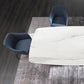 Rectangle Dining Site Table Traditional Luxury Stone Dinner Table for Indoor Clearhalo ' dining_table' 'Dining Tables & Seating' 'Dining Tables' 'furn' 'furn_dining_table' 'Furniture' 'furniture_dining_table' 'Kitchen & Dining Furniture' 'kitchen&dining_furn' 'kitchen' 'kitchen_dining_table' 4112517