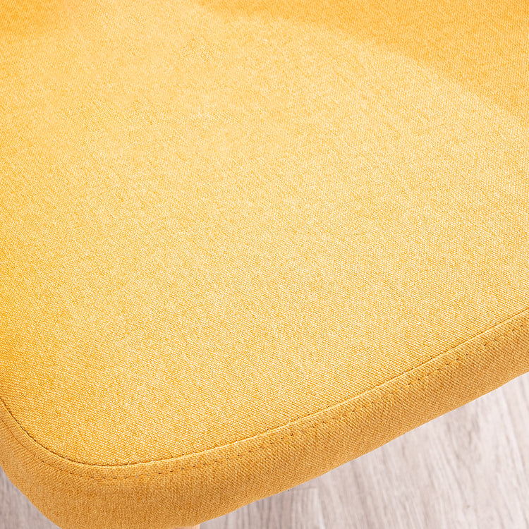 Scandinavian Restaurant Open Back Arm Chair Matte Finish Upholstered (Set of 2) Clearhalo ' kitchen&dining_furn' 'Dining Chairs' 'Dining Tables & Seating' 'dining_chair' 'furn' 'furn_dining_chair' 'Furniture' 'furniture_dining_chair' 'Kitchen & Dining Furniture' 'kitchen' 4117678