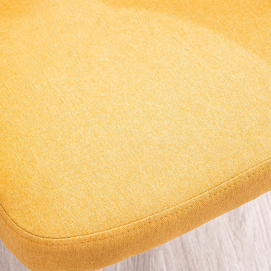 Scandinavian Restaurant Open Back Arm Chair Matte Finish Upholstered (Set of 2) Clearhalo ' kitchen&dining_furn' 'Dining Chairs' 'Dining Tables & Seating' 'dining_chair' 'furn' 'furn_dining_chair' 'Furniture' 'furniture_dining_chair' 'Kitchen & Dining Furniture' 'kitchen' 4117678