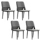 Industrial Metal Dining Room Chairs Open Back Dining Side Chairs for Restaurant Grey 4 Piece Set Clearhalo ' kitchen&dining_furn' 'Dining Chairs' 'Dining Tables & Seating' 'dining_chair' 'furn' 'furn_dining_chair' 'Furniture' 'furniture_dining_chair' 'Kitchen & Dining Furniture' 'kitchen' 4117683