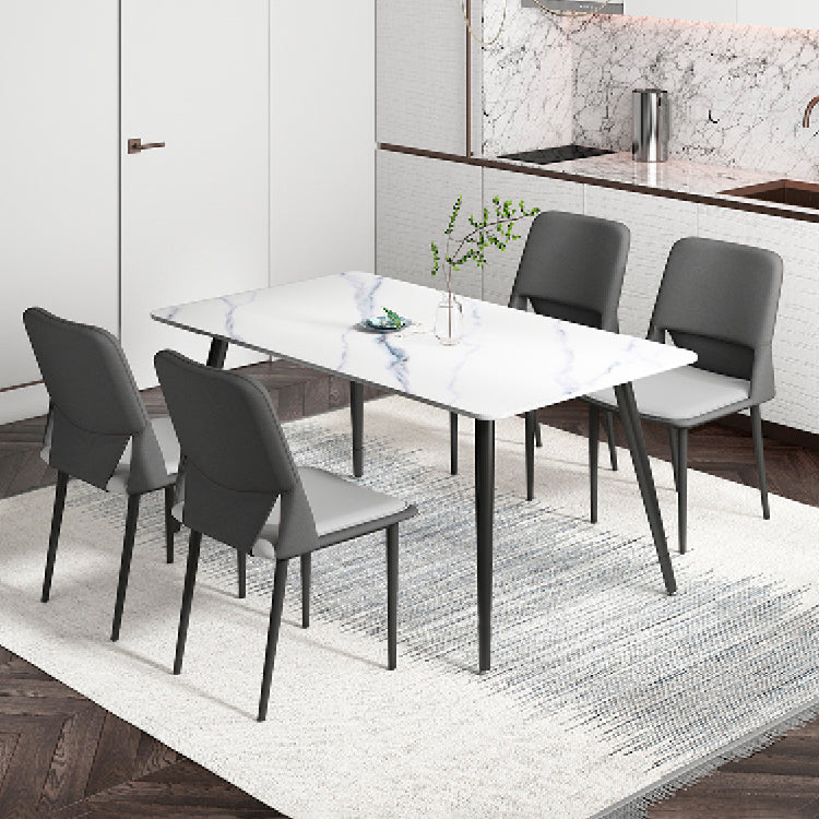 Industrial Metal Dining Room Chairs Open Back Dining Side Chairs for Restaurant Clearhalo ' kitchen&dining_furn' 'Dining Chairs' 'Dining Tables & Seating' 'dining_chair' 'furn' 'furn_dining_chair' 'Furniture' 'furniture_dining_chair' 'Kitchen & Dining Furniture' 'kitchen' 4117699