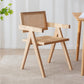 Traditional Wood Dining Chair Coffee Shop Cane Back Dining Chair with Arm Natural 1 Piece Clearhalo ' kitchen&dining_furn' 'Dining Chairs' 'Dining Tables & Seating' 'dining_chair' 'furn' 'furn_dining_chair' 'Furniture' 'furniture_dining_chair' 'Kitchen & Dining Furniture' 'kitchen' 4117709