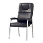Minimalist Style PU Leather Dining Chair Solid Back Upholstered Arm Single Chair Clearhalo ' kitchen&dining_furn' 'Dining Chairs' 'Dining Tables & Seating' 'dining_chair' 'furn' 'furn_dining_chair' 'Furniture' 'furniture_dining_chair' 'Kitchen & Dining Furniture' 'kitchen' 4117732