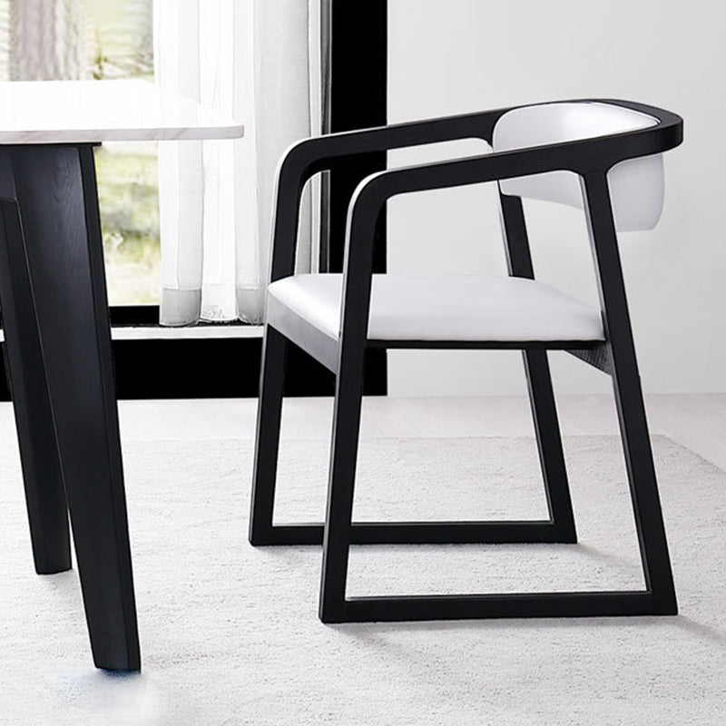 Traditional Style Metal Chairs Set Kitchen Dining Open Back Arm Chairs Clearhalo ' kitchen&dining_furn' 'Dining Chairs' 'Dining Tables & Seating' 'dining_chair' 'furn' 'furn_dining_chair' 'Furniture' 'furniture_dining_chair' 'Kitchen & Dining Furniture' 'kitchen' 4117742