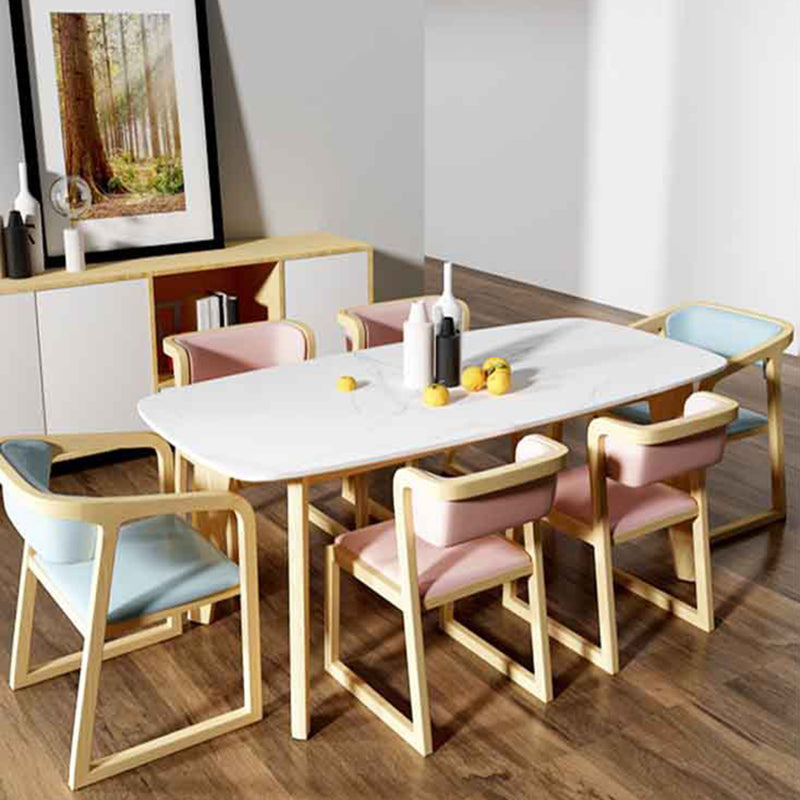 Traditional Style Metal Chairs Set Kitchen Dining Open Back Arm Chairs Clearhalo ' kitchen&dining_furn' 'Dining Chairs' 'Dining Tables & Seating' 'dining_chair' 'furn' 'furn_dining_chair' 'Furniture' 'furniture_dining_chair' 'Kitchen & Dining Furniture' 'kitchen' 4117743