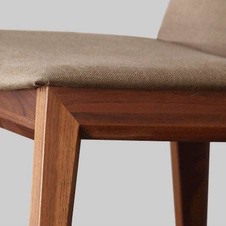 Upholstered Armless Dining Chairs Indoor Side Chairs with Wood Legs (Set of 2) Clearhalo ' kitchen&dining_furn' 'Dining Chairs' 'Dining Tables & Seating' 'dining_chair' 'furn' 'furn_dining_chair' 'Furniture' 'furniture_dining_chair' 'Kitchen & Dining Furniture' 'kitchen' 4117800