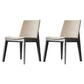 Upholstered Armless Dining Chairs Indoor Side Chairs with Wood Legs (Set of 2) Light Beige Clearhalo ' kitchen&dining_furn' 'Dining Chairs' 'Dining Tables & Seating' 'dining_chair' 'furn' 'furn_dining_chair' 'Furniture' 'furniture_dining_chair' 'Kitchen & Dining Furniture' 'kitchen' 4117801