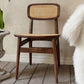Indoor Armless Dining Chairs Rattan Side Chairs with Wood Legs (Set of 2) Clearhalo ' kitchen&dining_furn' 'Dining Chairs' 'Dining Tables & Seating' 'dining_chair' 'furn' 'furn_dining_chair' 'Furniture' 'furniture_dining_chair' 'Kitchen & Dining Furniture' 'kitchen' 4117819