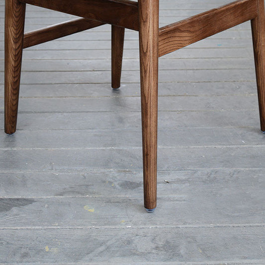 Indoor Armless Dining Chairs Rattan Side Chairs with Wood Legs (Set of 2) Clearhalo ' kitchen&dining_furn' 'Dining Chairs' 'Dining Tables & Seating' 'dining_chair' 'furn' 'furn_dining_chair' 'Furniture' 'furniture_dining_chair' 'Kitchen & Dining Furniture' 'kitchen' 4117826