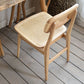 Indoor Armless Dining Chairs Rattan Side Chairs with Wood Legs (Set of 2) Clearhalo ' kitchen&dining_furn' 'Dining Chairs' 'Dining Tables & Seating' 'dining_chair' 'furn' 'furn_dining_chair' 'Furniture' 'furniture_dining_chair' 'Kitchen & Dining Furniture' 'kitchen' 4117830