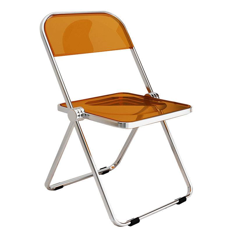 Industrial Style Open Back Dining Side Chair Plastic Dining Armless Chair for Home Clearhalo ' kitchen&dining_furn' 'Dining Chairs' 'Dining Tables & Seating' 'dining_chair' 'furn' 'furn_dining_chair' 'Furniture' 'furniture_dining_chair' 'Kitchen & Dining Furniture' 'kitchen' 4117967