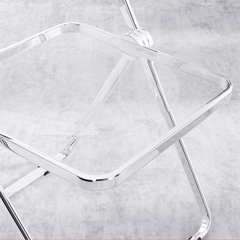 Industrial Style Open Back Dining Side Chair Plastic Dining Armless Chair for Home Clearhalo ' kitchen&dining_furn' 'Dining Chairs' 'Dining Tables & Seating' 'dining_chair' 'furn' 'furn_dining_chair' 'Furniture' 'furniture_dining_chair' 'Kitchen & Dining Furniture' 'kitchen' 4117970