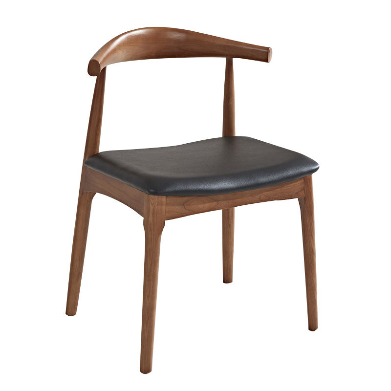 Traditional Style Solid Wood Dining Chair Open Back Dining Room Side Chairs Light Brown 1 Piece Clearhalo ' kitchen&dining_furn' 'Dining Chairs' 'Dining Tables & Seating' 'dining_chair' 'furn' 'furn_dining_chair' 'Furniture' 'furniture_dining_chair' 'Kitchen & Dining Furniture' 'kitchen' 4118015