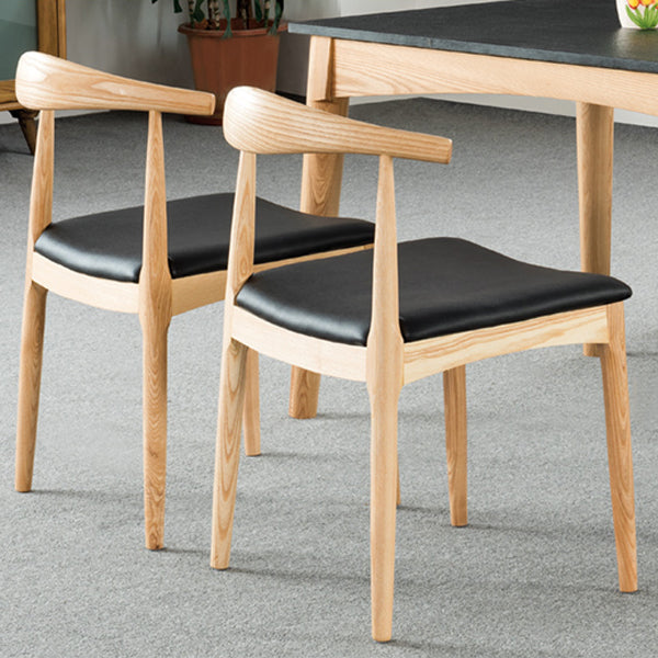 Traditional Style Solid Wood Dining Chair Open Back Dining Room Side Chairs Clearhalo ' kitchen&dining_furn' 'Dining Chairs' 'Dining Tables & Seating' 'dining_chair' 'furn' 'furn_dining_chair' 'Furniture' 'furniture_dining_chair' 'Kitchen & Dining Furniture' 'kitchen' 4118019