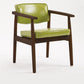 Modern Wood Dining Arm Chair Open Back Single Dining Side Chair for Home Use Fruit Green Clearhalo ' kitchen&dining_furn' 'Dining Chairs' 'Dining Tables & Seating' 'dining_chair' 'furn' 'furn_dining_chair' 'Furniture' 'furniture_dining_chair' 'Kitchen & Dining Furniture' 'kitchen' 4118027