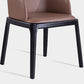 Industrial Ash Parsons Dining Chair Matte Finish Leather Side Chair (Set of 2) Clearhalo ' kitchen&dining_furn' 'Dining Chairs' 'Dining Tables & Seating' 'dining_chair' 'furn' 'furn_dining_chair' 'Furniture' 'furniture_dining_chair' 'Kitchen & Dining Furniture' 'kitchen' 4118156
