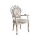Victorian Upholstered Dining Chair King Louis Back Matte Finish Dining Chair (Set of 2) Clearhalo ' kitchen&dining_furn' 'Dining Chairs' 'Dining Tables & Seating' 'dining_chair' 'furn' 'furn_dining_chair' 'Furniture' 'furniture_dining_chair' 'Kitchen & Dining Furniture' 'kitchen' 4118180