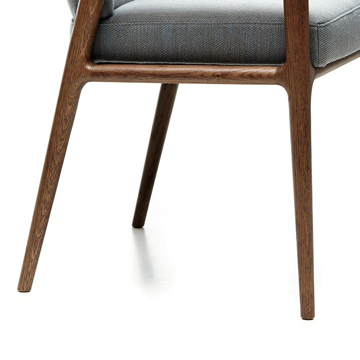 Traditional Style Indoor Arm Chair Solid Back Upholstered Dining Room Chair Clearhalo ' kitchen&dining_furn' 'Dining Chairs' 'Dining Tables & Seating' 'dining_chair' 'furn' 'furn_dining_chair' 'Furniture' 'furniture_dining_chair' 'Kitchen & Dining Furniture' 'kitchen' 4118194