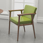 Traditional Style Indoor Arm Chair Solid Back Upholstered Dining Room Chair Fruit Green 1 Piece Clearhalo ' kitchen&dining_furn' 'Dining Chairs' 'Dining Tables & Seating' 'dining_chair' 'furn' 'furn_dining_chair' 'Furniture' 'furniture_dining_chair' 'Kitchen & Dining Furniture' 'kitchen' 4118207