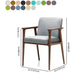 Traditional Style Indoor Arm Chair Solid Back Upholstered Dining Room Chair Clearhalo ' kitchen&dining_furn' 'Dining Chairs' 'Dining Tables & Seating' 'dining_chair' 'furn' 'furn_dining_chair' 'Furniture' 'furniture_dining_chair' 'Kitchen & Dining Furniture' 'kitchen' 4118240
