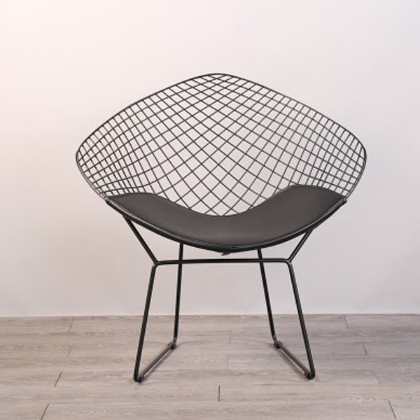 Scandinavian Armless Dining Chairs Upholstered Dining Side Chairs with Metal Legs Black 1 Piece Black Clearhalo ' kitchen&dining_furn' 'Dining Chairs' 'Dining Tables & Seating' 'dining_chair' 'furn' 'furn_dining_chair' 'Furniture' 'furniture_dining_chair' 'Kitchen & Dining Furniture' 'kitchen' 4118279