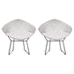 Scandinavian Armless Dining Chairs Upholstered Dining Side Chairs with Metal Legs Grey 2 Piece Set Black Clearhalo ' kitchen&dining_furn' 'Dining Chairs' 'Dining Tables & Seating' 'dining_chair' 'furn' 'furn_dining_chair' 'Furniture' 'furniture_dining_chair' 'Kitchen & Dining Furniture' 'kitchen' 4118287