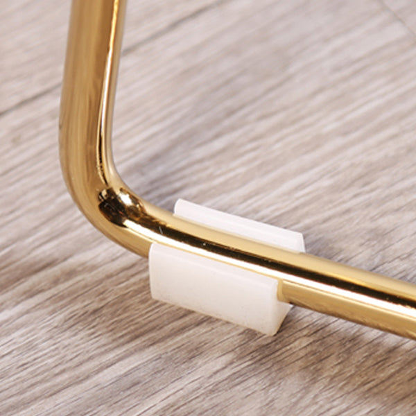 Scandinavian Armless Dining Chairs Upholstered Dining Side Chairs with Metal Legs Clearhalo ' kitchen&dining_furn' 'Dining Chairs' 'Dining Tables & Seating' 'dining_chair' 'furn' 'furn_dining_chair' 'Furniture' 'furniture_dining_chair' 'Kitchen & Dining Furniture' 'kitchen' 4118288