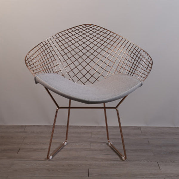 Scandinavian Armless Dining Chairs Upholstered Dining Side Chairs with Metal Legs Clearhalo ' kitchen&dining_furn' 'Dining Chairs' 'Dining Tables & Seating' 'dining_chair' 'furn' 'furn_dining_chair' 'Furniture' 'furniture_dining_chair' 'Kitchen & Dining Furniture' 'kitchen' 4118300