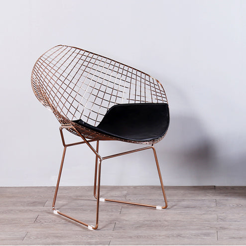 Scandinavian Armless Dining Chairs Upholstered Dining Side Chairs with Metal Legs Clearhalo ' kitchen&dining_furn' 'Dining Chairs' 'Dining Tables & Seating' 'dining_chair' 'furn' 'furn_dining_chair' 'Furniture' 'furniture_dining_chair' 'Kitchen & Dining Furniture' 'kitchen' 4118304