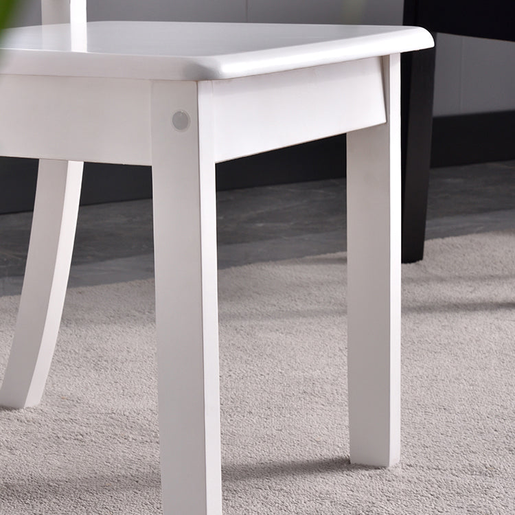 Home Armless Dining Chairs Slat Back Side Chair with Wood Legs (Set of 2) Clearhalo ' kitchen&dining_furn' 'Dining Chairs' 'Dining Tables & Seating' 'dining_chair' 'furn' 'furn_dining_chair' 'Furniture' 'furniture_dining_chair' 'Kitchen & Dining Furniture' 'kitchen' 4118357