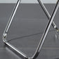 Foldable Dining Side Chair Open Back Armless Single Dining Chair with Metal Legs Clearhalo ' kitchen&dining_furn' 'Dining Chairs' 'Dining Tables & Seating' 'dining_chair' 'furn' 'furn_dining_chair' 'Furniture' 'furniture_dining_chair' 'Kitchen & Dining Furniture' 'kitchen' 4118407