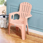 Minimalist Style Dining Arm Chairs Plastic Slat Back Stacking Side Chair for Home Use Pink 1 Piece Clearhalo ' kitchen&dining_furn' 'Dining Chairs' 'Dining Tables & Seating' 'dining_chair' 'furn' 'furn_dining_chair' 'Furniture' 'furniture_dining_chair' 'Kitchen & Dining Furniture' 'kitchen' 4118444