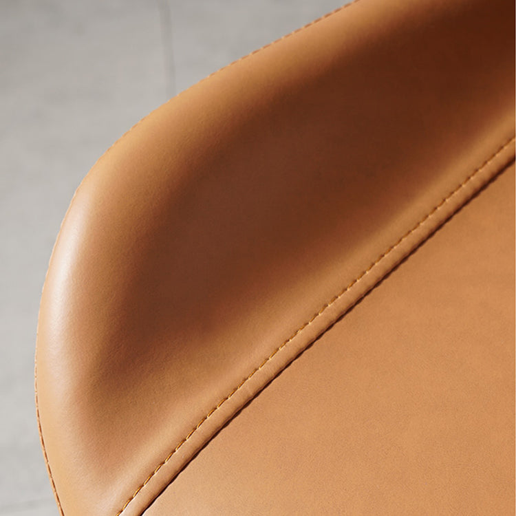 Nordic Style Metal Dining Side Chair Armless Dining Side Chair for Kitchen Clearhalo ' kitchen&dining_furn' 'Dining Chairs' 'Dining Tables & Seating' 'dining_chair' 'furn' 'furn_dining_chair' 'Furniture' 'furniture_dining_chair' 'Kitchen & Dining Furniture' 'kitchen' 4118481