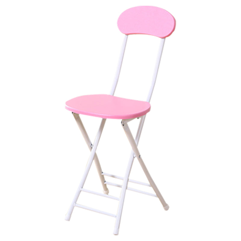 Industrial Upholstered Open Back Chair Matte Finish Folding Dining Chair Clearhalo ' kitchen&dining_furn' 'Dining Chairs' 'Dining Tables & Seating' 'dining_chair' 'furn' 'furn_dining_chair' 'Furniture' 'furniture_dining_chair' 'Kitchen & Dining Furniture' 'kitchen' 4118666