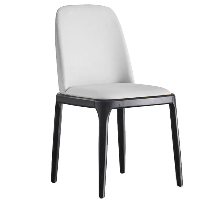 Glam Style Wooden Dining Chair Dining Armless Single Chair for Kitchen Clearhalo ' kitchen&dining_furn' 'Dining Chairs' 'Dining Tables & Seating' 'dining_chair' 'furn' 'furn_dining_chair' 'Furniture' 'furniture_dining_chair' 'Kitchen & Dining Furniture' 'kitchen' 4118729