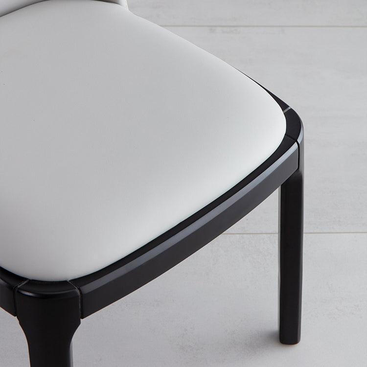 Glam Style Wooden Dining Chair Dining Armless Single Chair for Kitchen Clearhalo ' kitchen&dining_furn' 'Dining Chairs' 'Dining Tables & Seating' 'dining_chair' 'furn' 'furn_dining_chair' 'Furniture' 'furniture_dining_chair' 'Kitchen & Dining Furniture' 'kitchen' 4118735