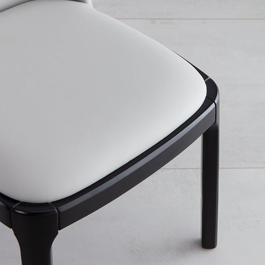 Glam Style Wooden Dining Chair Dining Armless Single Chair for Kitchen Clearhalo ' kitchen&dining_furn' 'Dining Chairs' 'Dining Tables & Seating' 'dining_chair' 'furn' 'furn_dining_chair' 'Furniture' 'furniture_dining_chair' 'Kitchen & Dining Furniture' 'kitchen' 4118735