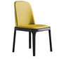 Glam Style Wooden Dining Chair Dining Armless Single Chair for Kitchen Yellow Black Clearhalo ' kitchen&dining_furn' 'Dining Chairs' 'Dining Tables & Seating' 'dining_chair' 'furn' 'furn_dining_chair' 'Furniture' 'furniture_dining_chair' 'Kitchen & Dining Furniture' 'kitchen' 4118746