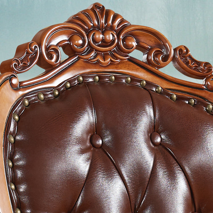 Scandinavian Style Rubberwood Chair Kitchen Open Back Arm Chairs (Set of 2) Clearhalo ' kitchen&dining_furn' 'Dining Chairs' 'Dining Tables & Seating' 'dining_chair' 'furn' 'furn_dining_chair' 'Furniture' 'furniture_dining_chair' 'Kitchen & Dining Furniture' 'kitchen' 4118764