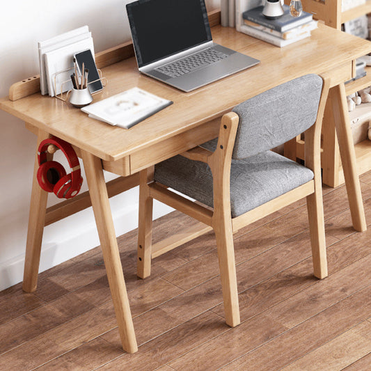 Contemporary Style Wooden Dining Chair Open Back Dining Arm Chairs for Kitchen Clearhalo ' kitchen&dining_furn' 'Dining Chairs' 'Dining Tables & Seating' 'dining_chair' 'furn' 'furn_dining_chair' 'Furniture' 'furniture_dining_chair' 'Kitchen & Dining Furniture' 'kitchen' 4118771